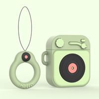 Adecuado Para Auriculares Bluetooth De Apple, Tipo De Radio, Carcasa Protectora De Silicona De Dibujos Animados. sku image 3