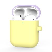 Suitable For Airpods Silicone Protective Case Thickened Split Apple Earphone Storage Box sku image 3