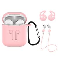 Suitable For Apple Wireless Bluetooth Earphone Silicone Protective Cover 4-piece Set sku image 2