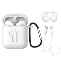 Suitable For Apple Wireless Bluetooth Earphone Silicone Protective Cover 4-piece Set sku image 7