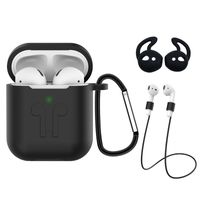 Suitable For Apple Wireless Bluetooth Earphone Silicone Protective Cover 4-piece Set sku image 11