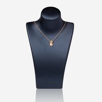 Simple Diamond-studded Pineapple Necklace Wholesale Jewelry main image 3