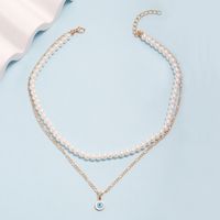 Fashion Imitation Pearl Eye Necklaces main image 6