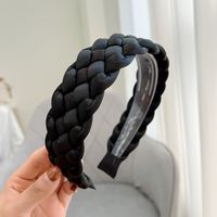 Simple Style Classic Style Solid Color Cloth Hair Band sku image 1