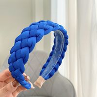 Simple Style Classic Style Solid Color Cloth Hair Band main image 5