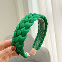 Simple Style Classic Style Solid Color Cloth Hair Band sku image 3
