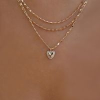 Simple Style Heart Metal Wholesale main image 1