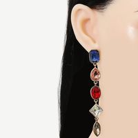 Fashion Alloy Diamond Earrings Accessories European Style Fashion Long Earrings main image 3