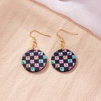 New Earrings Fashion Pattern Acrylic Earrings Trend Letter Earrings Female main image 3