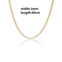 Wholesale Simple Style Geometric Copper 18K Gold Plated Necklace main image 3