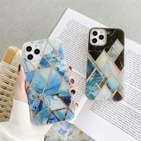 Fashion Geometric Marble Pattern Manti-drop Mobile Phone Case main image 3