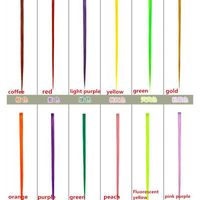 Fashionable Color Gradient One Piece Of Straight Hair Extension Piece sku image 4