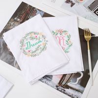 Ethnic Style Embroidered Placemat Wine Glass Towel main image 4