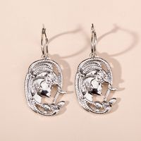 European And American Retro Beauty Snake Element Alloy Earrings Fashion Jewelry main image 1