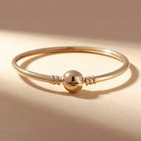 European And American Simple Small Ball Creative Copper ​bracelet main image 1