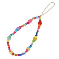 Glass Beads Colorful Beaded Mobile Phone Chain Europe And America Cross Mobile Phone Rope main image 6