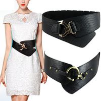 New Style Decorative Belt Women's Fashion Wide Belt Elastic Girdle Wholesale main image 1