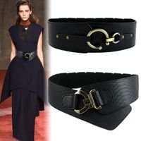 New Style Decorative Belt Women's Fashion Wide Belt Elastic Girdle Wholesale main image 4