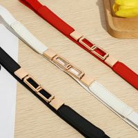 Simple Thin Elastic Belt Decorative Belt Korean Small Girdle main image 3