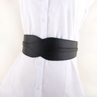 New Women's Elastic Wide Girdle Fashion Belt Korean Simple Belt main image 3