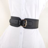 Wide Belt Women's Elastic Decoration Belt Fashion Girdle Wholesale main image 4