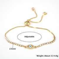 Fashion Geometric Copper Artificial Gemstones Bracelets In Bulk main image 6