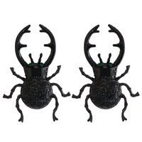 New Innovative Personality Insect Alloy Paint Earrings Exaggerated New Fashion Earrings main image 2