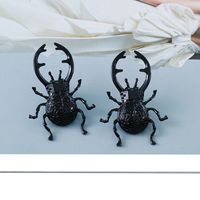 New Innovative Personality Insect Alloy Paint Earrings Exaggerated New Fashion Earrings main image 5