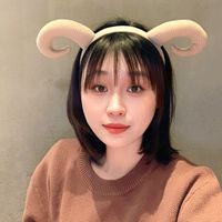 Korea Cute Cartoon Cow Headband Anti-slip Pressure Hair Horn Shape Hairpin Holiday Headdress main image 3