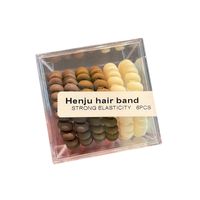 Five Packs Of Tied Hai Phone Cord Hair Rope Simple Hair Ring Rubber Band main image 6