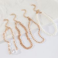 Creative Jewelry Mix And Match Pearl Chain Fashion Simple Set Bracelet main image 3