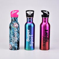 New Single-layer Stainless Steel Large-capacity Portable Water Bottle Wholesale main image 1