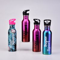 New Single-layer Stainless Steel Large-capacity Portable Water Bottle Wholesale main image 5