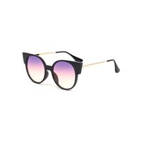 Nihaojewelry Wholesale Fashion Cat Eye Shape Big Frame Sunglasses sku image 1