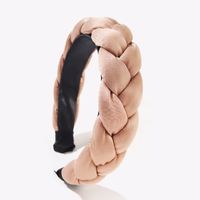 Twisted Thick Sponge Shredded Hair Band Hairpin Autumn And Winter Wide Headband main image 1
