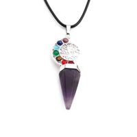 Fashion Gallstone Jewelry Cross-border Heart Pendant Necklace sku image 1