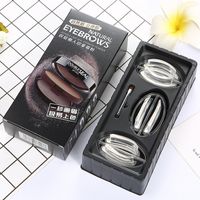 Double Layer Two-color Lazy Seal Eyebrow Powder Waterproof Eyebrow Powder main image 1