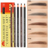 Draw Line Eyebrow Pencil Tear-off Waterproof Sweat-proof Makeup Pencil Wholesale main image 3