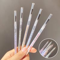 Round Refill Eyebrow Pencil Waterproof Sweat-proof Double-ended Automatic Eyebrow Pencil main image 2