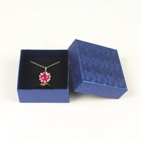 Earring Box Set Small Paper Box Pendant Necklace Ring Jewelry Display Box main image 6