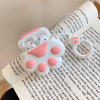 Cartoon Cat Claw Protective Case For  Airpods2 Wireless Bluetooth Headset Wholesale Nihaojewelry sku image 2