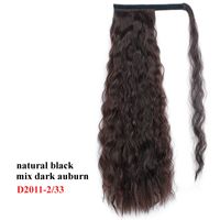 European And American Ladies Long Curly Wigs Chair Extension Piece sku image 3