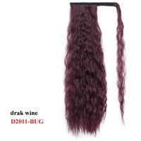 European And American Ladies Long Curly Wigs Chair Extension Piece sku image 8