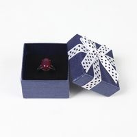 Ring Box Bowknot Jewelry Display Gift Pendant Necklace Earring Box main image 3