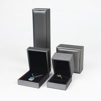 Jewelry Packaging Box Storage Jewelry Accessories Pu Leather Gift Small Box main image 6