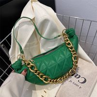 2021 New Style Chain Shoulder Underarm Bag Dumpling Bag main image 4