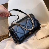 Retro Fashion Diamond Armpit Simple Shoulder Messenger Square Bag main image 2