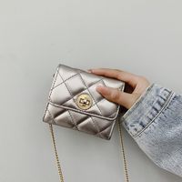 New Shoulder Small Bag Simple Mini Coin Bag Card Holder Fashion Diagonal Chain Bag Wholesale main image 1