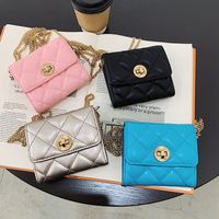 New Shoulder Small Bag Simple Mini Coin Bag Card Holder Fashion Diagonal Chain Bag Wholesale main image 3