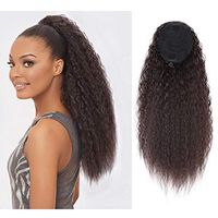 Women's Wigs Drawstring Corn Hot Ponytail Stretch Net Hair Extension Piece sku image 3